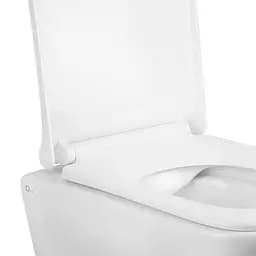 Унітаз підвісний Qtap Tern безободковий з сидінням Soft-close QT1733052ERW - мініатюра 4