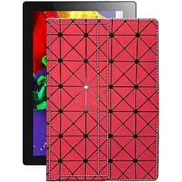 Чехол StatusCASE из экокожи для планшета Lenovo Tab 2 A10-70L 16GB LTE Красный ромб