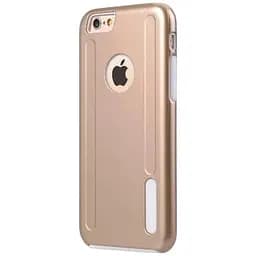 Чохол Melkco для iPhone 6s Metallic Kubalt золотистий