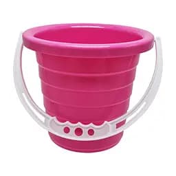 Дитяче відро для пісочниці "Середнє" Bambi S0009(Pink) зелений 14 см