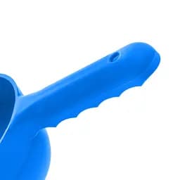 Совок великий пластиковий для цукру, спецій та сипучих продуктів з отвором для підвішування 28х11.6х6.5 см, Kitchette Синій 87024 - мініатюра 5