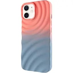 Чохол Epik TPU ColorWave для Apple iPhone 12 Pro/12 6.1 Peach/Sky