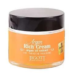 Крем для лица Аргановое масло Argan Rich Cream Jigott 70 мл