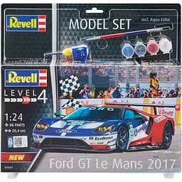 Збірна модель Revell Автомобіль Ford GT - Le Mans рівень 4, масштаб 1:24, 88 деталей (RVL-67041) - мініатюра 6