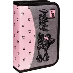 Пенал твердий Yes HP-02 You`re beautiful, 13х21х3 см, сірий з рожевим (533349)