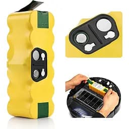 Акумулятор Jiyeo JY-VC04 для пилососів iRobot 14.4 V 2500 mAh (18780) - мініатюра 2