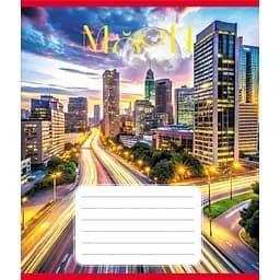 Зошит загальний "Місяць" Leader 060-610055K-1 в клітинку, 60 аркушів (959061)