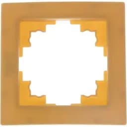 Рамка Brille одинарная шампань NB-1F iv