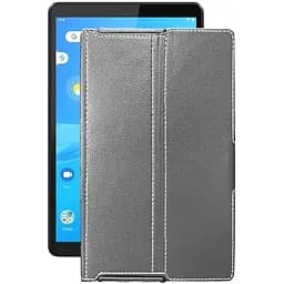 Чехол StatusCASE из экокожи для планшета Lenovo M8 TB-8705f Серый