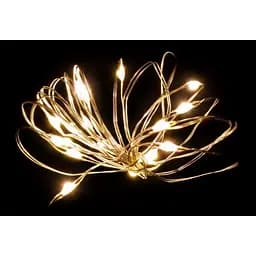 Гирлянда Luca Lighting струна, 1 м, класична біла, 10 LED 2xCR2032 (8718861660623)