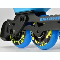 Ролики дитячі Micro Discovery 29-32 Блакитний - мініатюра 3