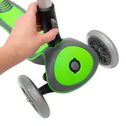 Уцінка. Самокат Globber Elite Deluxe колеса та панель з підсвічуванням салатовий (449-106-3) - мініатюра 4