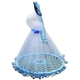 Кастингова сітка парашут для рибалки Grand Лісочка 2 м