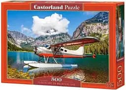Пазл Castorland puzzle Самолет на горном озере, 500 эл. (B-53025)
