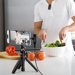 Бездротова мікрофонна система Ulanzi Vijim HM2301 Dual Channel Wireless Lavalier Microphone (A005 HM2301 ) (A005) - мініатюра 10