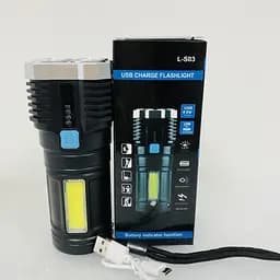 Ручний Ліхтар Yajia L-S03 USB Акумуляторний - мініатюра 4