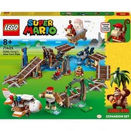 Конструктор LEGO Super Mario™ Поездка в вагонетке Дидди Конга. Дополнительный набор 1157 деталей (71425)