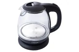 Электрочайник стеклянный Maestro MR-055-Black 1.0л 1100 Вт черный