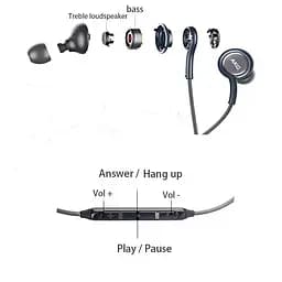 Оригінальні гарнітура навушники з мікрофоном AKG Samsung 3.5 мм Black (GH59-14996A EO-IG955) - мініатюра 5