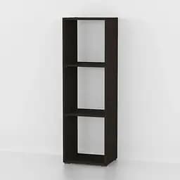 Полка для книг-стеллаж для дома Moreli id27-0059 357x1140x293 мм Венге темный (id27-0000-59-venge)