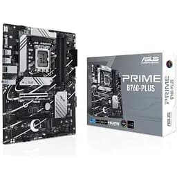 Материнська плата Asus Prime LGA1700, B760-PLUS, B760, 4xDDR5, Int.Video(CPU), 4xSATA3, 3xM.2, 1xPCI-E 16x 5.0, 1xPCI-E 16x 4.0, 2xPCI-E 1x 3.0, 1xM.2 (Key E), Realtek 7.1, Realtek 2.5Gb, 6xUSB3.2/4xUSB2.0, VGA/HDMI/DP, ATX - мініатюра 2