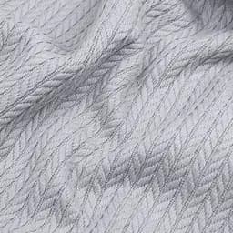 Плед-покривало Cosas Knitted Braid Smoky косичка 75х95 см (Blanket_09Smoky_KnittedBraid_75x95) - мініатюра 4