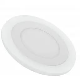 Світильник Eurolamp LED Downlight 6W 4000K круглий врізний white (LED-DLR-6/4(white)) - мініатюра 2