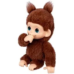 Інтерактивна іграшка Moose Little Live Pets Мавпеня Чікі Черрі коричнева (26765) - мініатюра 6