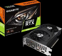 Відеокарта GeForce RTX 3060 12GB Gigabyte WindForce OC (GV-N3060WF2OC-12GD) Б/В - мініатюра 3