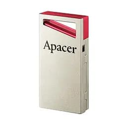 Флеш-накопичувач USB 32GB Apacer AH112 Gold/Red (AP32GAH112R-1) - мініатюра 2