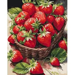Картина за номерами ArtCraft Соковита полуничка 40x50 см (12021-AC)