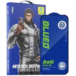 Захисне 2.5D скло Blueo Full Cover HD для Apple iPhone 14 Pro 6.1 Чорний