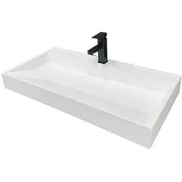 Раковина накладная Adamant VISION, прямоугольная (4824296204301)