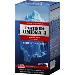 Диетическая добавка New Food Technologies Omega 3 Platinum 60 капсул