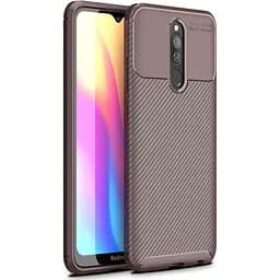 Чохол-накладка Toto TPU Carbon Fiber 1.5 mm Case Xiaomi Redmi 8 Coffee