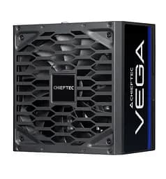 Блок живлення Chieftec 750 Вт VEGA, Black, 80+ Gold, 135 мм FDB, 3xMolex/6xSATA/1x16-pin/4x6+2-pin/2x4+4-pin/1x20+4-pin, захист AFC/OPP/OTP/OVP/SCP/SCP/ (PPG-750-S) - мініатюра 2
