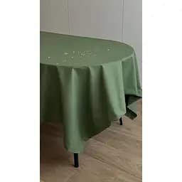 Скатертина  Ecotton Duck водовідштовхувальна 170х150 см Green (25343) - мініатюра 2