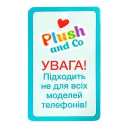 М'яка іграшка-тримач для телефону Plush and Co PLC25005(Black) 9х8х11 см - мініатюра 3