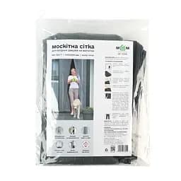 Магнітна москітна сітка на двері 120×200 см із суцільним магнітом