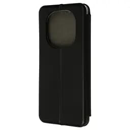 Чехол-книжка для Xiaomi Redmi Note 14 Pro 5G/Note 14 Pro+ 5G Poco X7 5G, G-Case, черный, кожаный чехол-книжка из экокожи (PU) и TPU, с магнитом, с подставкой и вместительным кардхолдером, противоударный, защита всего корпуса, ArmorStandart (ARM79792) - мініатюра 2