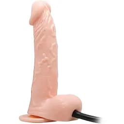 Надувной фаллоимитатор LyBaile Inflatable Dong 19 см телесный