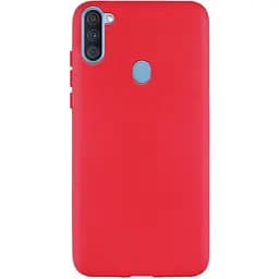 Чохол-накладка Toto 1 mm Matt TPU Case Samsung Galaxy A11/M11 Red - мініатюра 2
