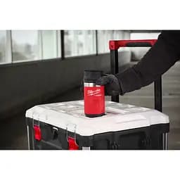 Термочашка PACKOUT MILWAUKEE Sip Lid, 355мл, червона - мініатюра 2