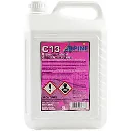 Антифриз Alpine C13 Premium Kuhlerfrostschutz VW TL 774 J концентрат 5 л фіолетовий