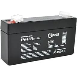 Акумулятор EUROPOWER AGM EP6-1.3F1 6V - 1.3 Ah