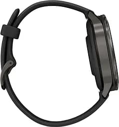 Смарт-годинник Garmin Venu 4 41 mm Слатий з чорним Silicone Band (010-03013-02) - мініатюра 3