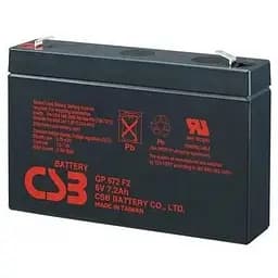 Батарея к ИБП CSB 6В 7.2 Ач (GP672)