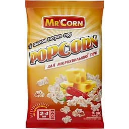 Попкорн Mr'Corn со вкусом острого сыра для микроволновки 90 г
