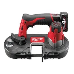 Пила стрічкова акумуляторна MILWAUKEE, M12 BS-0 (каркас, полотно, картонне пакування) - мініатюра 2