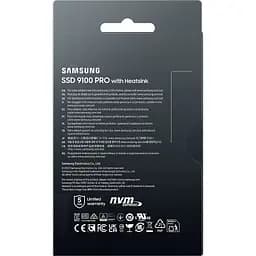 Накопичувач SSD M.2 2280 4TB 9100 PRO Heatsink Samsung (MZ-VAP4T0CW) - мініатюра 9